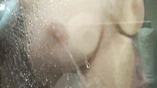 Handjob and facial in busty amateur girl from ForSex.eu