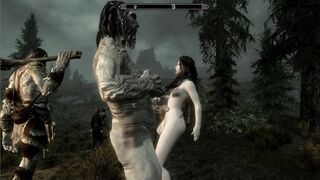 Two Huge Giants  | 3d Monster Porno, Porno Game