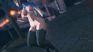 Mmd R18 Big Tits Genshin Impact Lisa she is Addicted to Small Tiny Dick