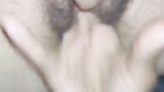 Playing with my Pussy, she makes me Cum so Hard and Delicious