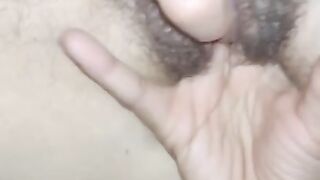 Playing with my Pussy, she makes me Cum so Hard and Delicious