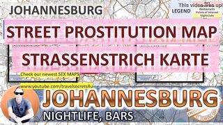 Johannesburg, South Africa, Sex Map, Street Prostitution Map, Massage Parlours, Brothels, Whores, Escort, Callgirls, Bordell, Freelancer, Streetworker, Prostitutes, Blowjob