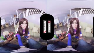 VR Cosplay X Wild Sex With Lusty Megan Rain VR Porn