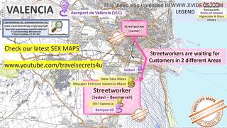 Valencia, Spain, Sex Map, Street Prostitution Map, Public, Outdoor, Real, Reality, Massage Parlours, Brothels, Whores, BJ, DP, BBC, Escort, Callgirls, Bordell, Freelancer, Streetworker, Prostitutes, zona roja, Family, Sister, Rimjob, Hijab