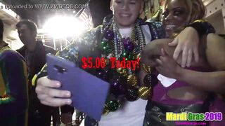 Flashing Ass and Tits on Bourbon street in New Orleans.