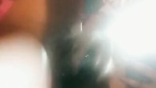 Having Fun Making my Pussy Squirt in the Mirror