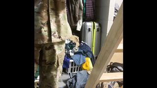 College Dormitory Giving Head to Man in the Army