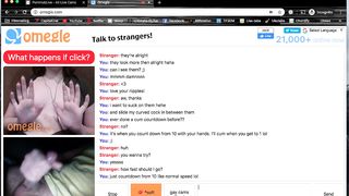 Shocked Omegle Girl gives me a Cum Countdown