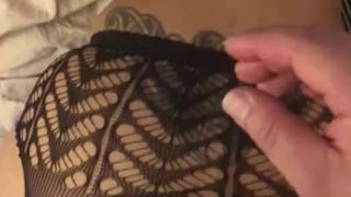 Step Sister in slutty lingerie fucks me