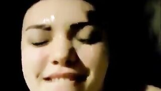 Sexy Girlfriends Facial Cumshot Compilation