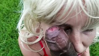 Sex Slave Slut Hard Training in Rain Forest -13