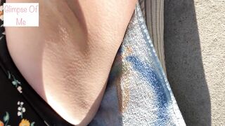 Armpits out Sunbathing, Armpit Fetish - Glimpseofme