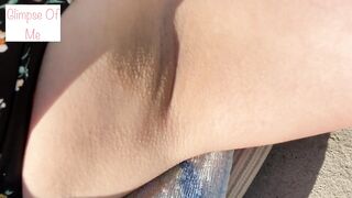 Armpits out Sunbathing, Armpit Fetish - Glimpseofme