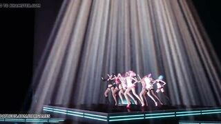 MMD Brown Eyed Girls-Abracadabra KDA Hot Dance 4K UHD 60FPS