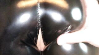 Fuck in Leather Leggings after Cumshot