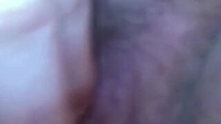 Bbwbootyful rubbing bullet vibrator on my hard clit