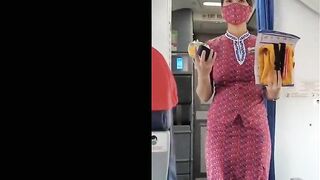 pramugari cantik rahasia yang terbongkar , stewardess