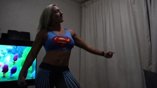 Super Girl Show Off