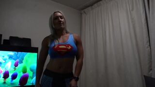 Super Girl Show Off