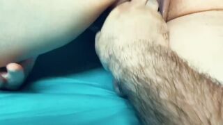 Morning Fisting and Pussy Cum Spraying Amateur Couple