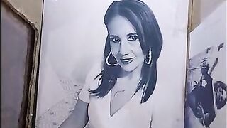 Cumtribute for a friend's hot mother !!