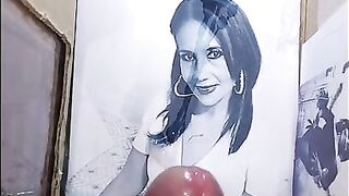 Cumtribute for a friend's hot mother !!