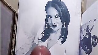 Cumtribute for a friend's hot mother !!