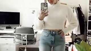 Romy (youtuber) blue jeans hot instagram compilation