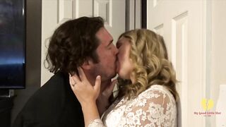 PASSIONATE MAKEOUT WITH BRIDE BEFORE WEDDING!