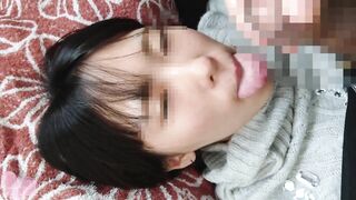 【素人フェラぶっかけ】裏垢女子に大量顔射【すごいのかけて☆】