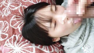 【素人フェラぶっかけ】裏垢女子に大量顔射【すごいのかけて☆】