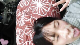 【素人フェラぶっかけ】裏垢女子に大量顔射【すごいのかけて☆】