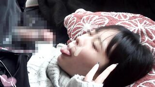 【素人フェラぶっかけ】裏垢女子に大量顔射【すごいのかけて☆】