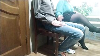 Stranger Woman in the Waiting Room Handjob to me