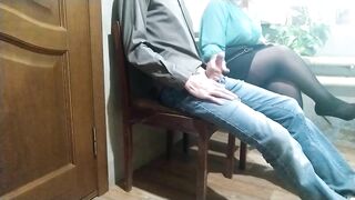 Stranger Woman in the Waiting Room Handjob to me