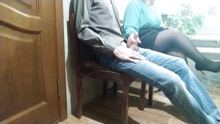 Stranger Woman in the Waiting Room Handjob to me