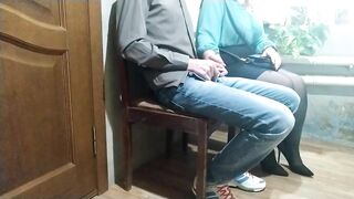 Stranger Woman in the Waiting Room Handjob to me