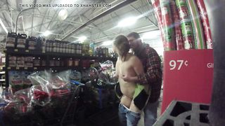 Uncensored sex in Walmart