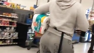 HATIAN BUBBLE BOOTY IN GRAY FILA SWEATS(TEASER)