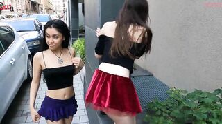 Dollscult - Lesbian sex in public