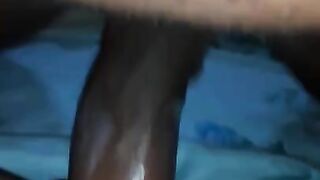 Big Black Cock Fucking my Creamy Pussy