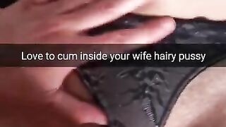 I Love to Cumming inside your Cheating Wife Fertile Pussy! - Cuckold Captions Snapchat