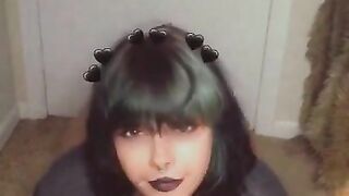 Chubby Goth Ass Shaking Compilation