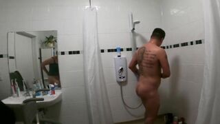 Mom walks in on step step son in shower and joins him