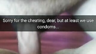 Yeah I cheat on you, but I swear we use condoms! - Milky Mari