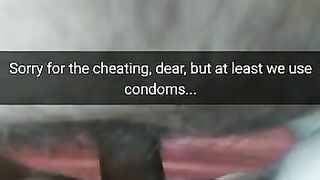 Yeah I cheat on you, but I swear we use condoms! - Milky Mari