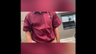 (Risking It All) Lucky McDonald’s Manager Fucks Unhappy Customer On Cafe Lobby Table