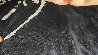 Katrin's horny pussy juiced with fingers