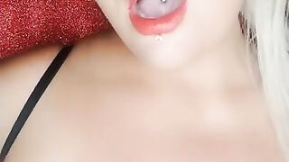 xNx - For My Mouth/Spit Fetish Fans ( Big Red Lips ???? )