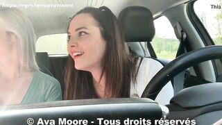 Ava Moore - Old Pervert cum on our slutty face - REALITY PORN